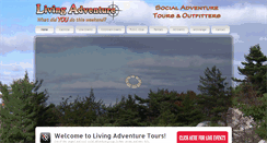 Desktop Screenshot of livingadventuretours.com